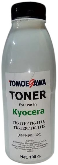 Тонер Tomoegawa Kyocera TK-1110/TK-1115/TK-1120/TK-1125, 100г (TG-KM1020-100) фото1