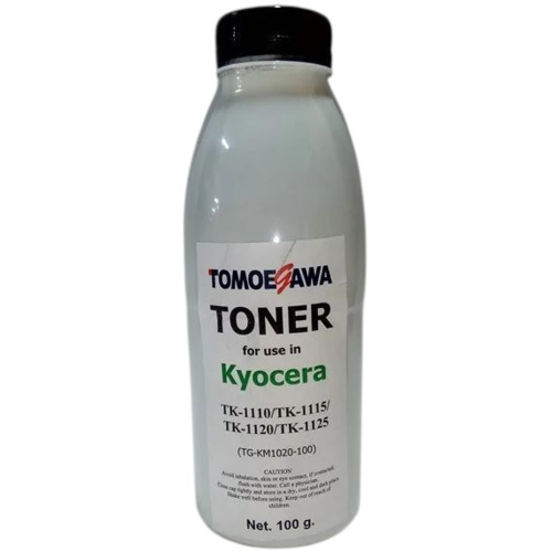Тонер Tomoegawa Kyocera TK-1110/TK-1115/TK-1120/TK-1125, 100г (TG-KM1020-100)