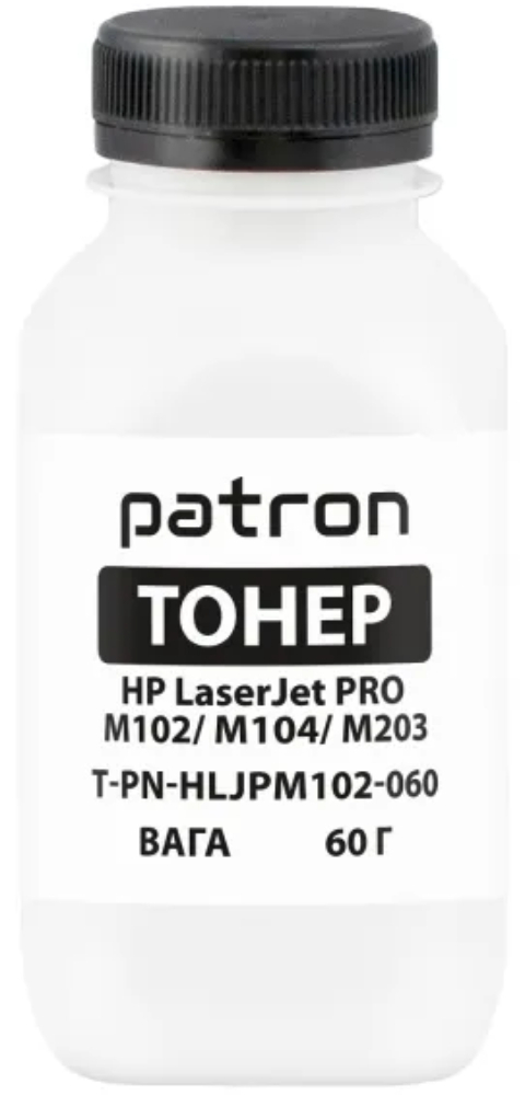 Тонер Patron HP LJ PRO M102/M203/CF217A/CF230A (PN-HLJPM102-060) фото1