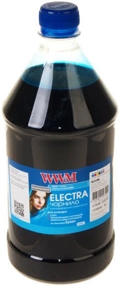 Чорнило WWM EPSON Universal Electra Light Cyan Pigment 1000г (EU/LC-4) фото1