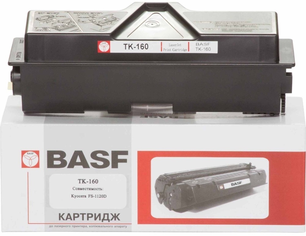 Тонер-картридж BASF Kyocera TK-160 Black (KT-TK160) фото1