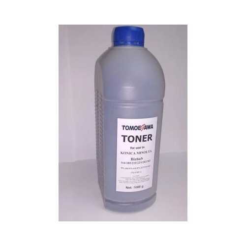 Тонер Tomoegawa Konica Minolta Bizhub 164/185/215/223/226, TN-116/118/217/414, 1kg (TG-K185-1)