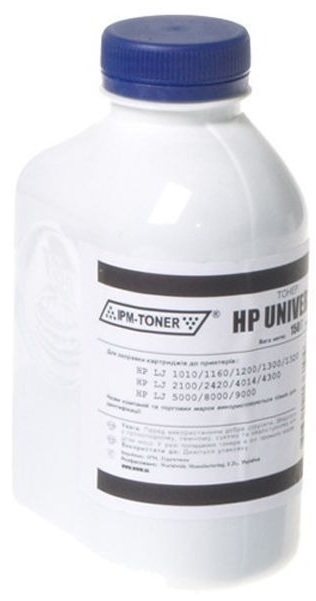 Тонер IPM HP LJ1010/1200/1320 Universal, 150г Black (TB116) фото1