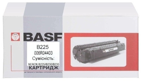 Тонер-картридж BASF XEROX B225 006R04403 Black 3000с (BASF-KT-B225) фото1