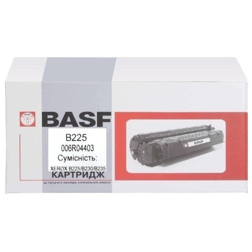 Тонер-картридж BASF XEROX B225 006R04403 Black 3000с (BASF-KT-B225)