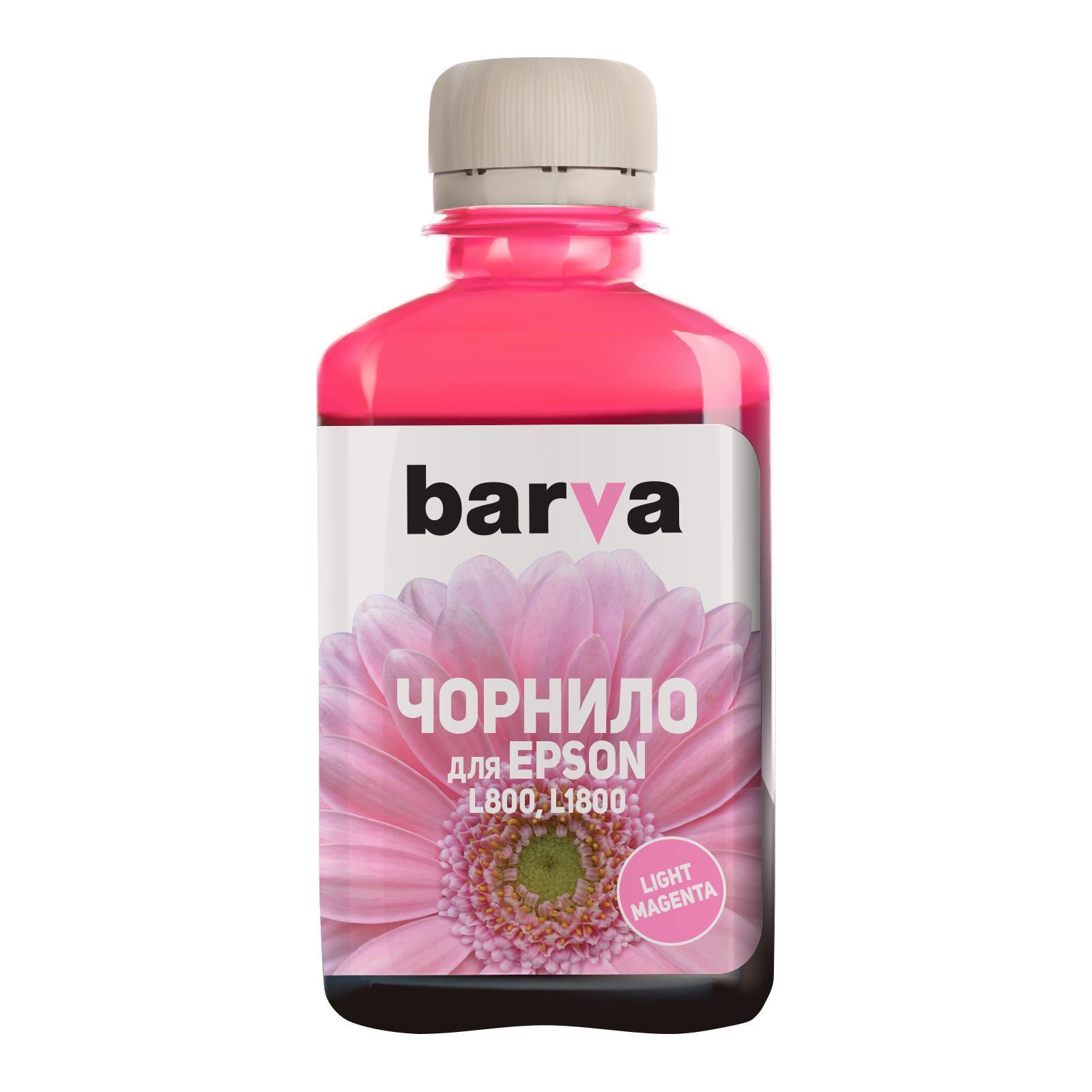 Чорнило Barva Epson 673 180г LIGHT MAGENTA (L800-419) фото1
