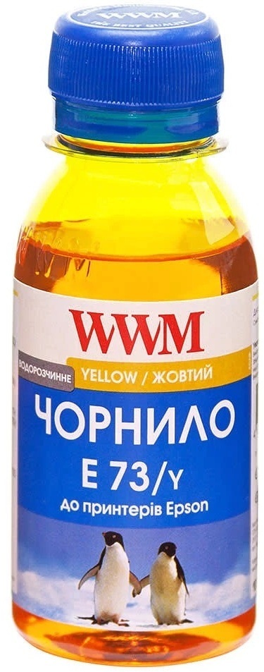 Чорнило WWM Epson Stylus CX3700/TX119/TX419 Yellow 100г (E73/Y-2) фото1