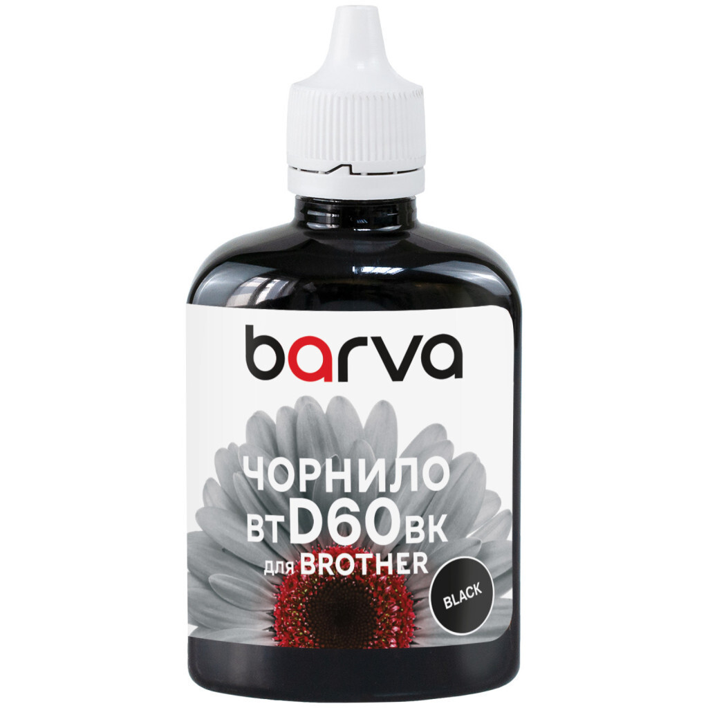 Чорнило Barva Brother BTD60BK 100 мл (BBTD60-743) фото1