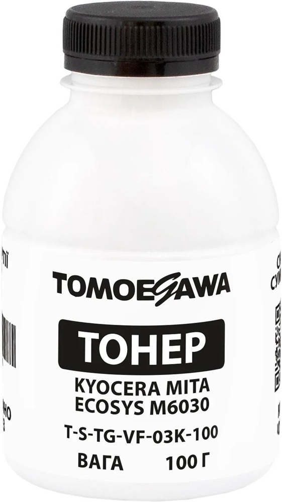 Тонер Tomoegawa Kyocera TK-5140/TK-8325 100г BLACK (TSM-VF-03K-100) фото1