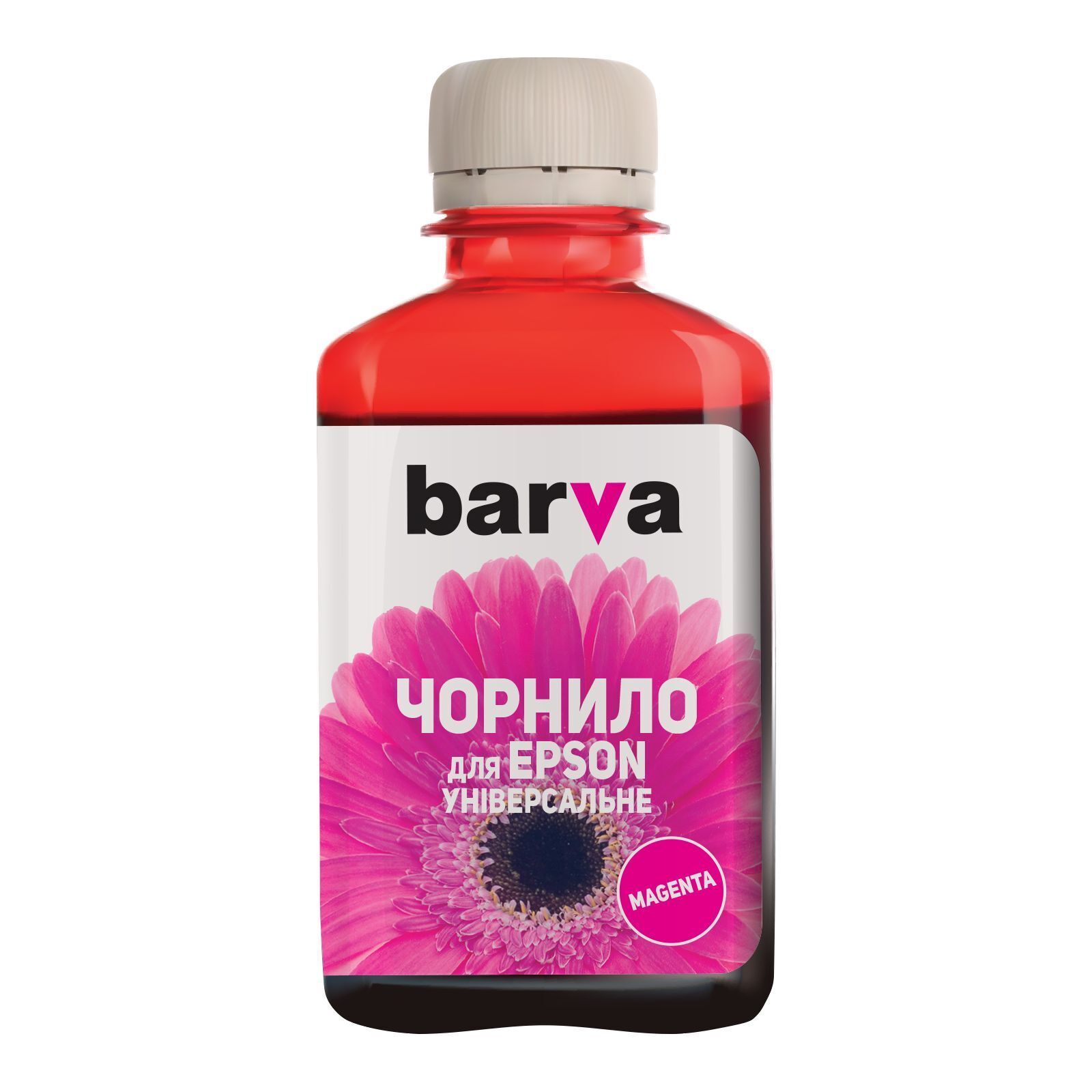Чорнило Barva Epson universal 1, water-soluble, 180г MAGENTA (EU1-455) фото1