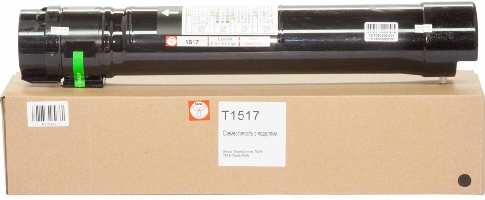 Тонер-картридж BASF Xerox WC 7556 Black 006R01517 (KT-7556B-006R01517) фото1