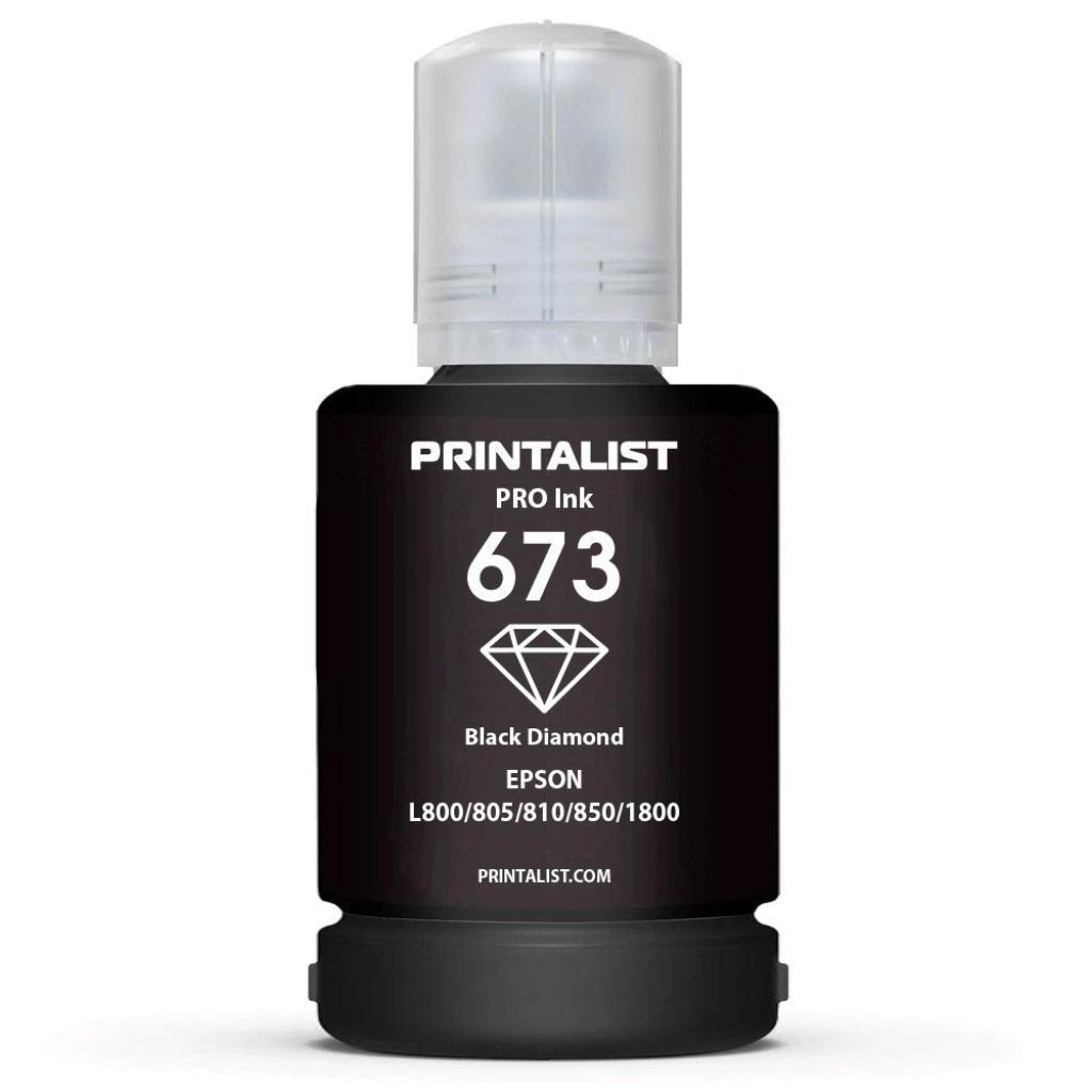 Чернила Printalist Epson L800 140г Black (PL673B) фото1