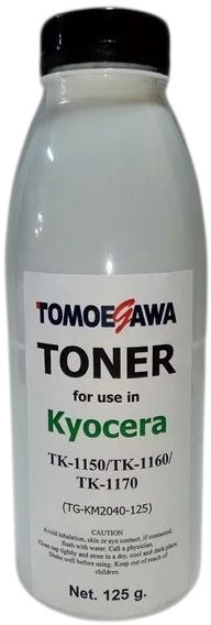 Тонер Tomoegawa Kyocera TK-1150/TK-1160/TK-1170, 125г (TG-KM2040-125) фото1