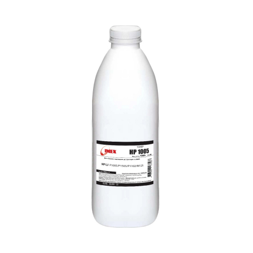 Тонер Imex HP LJ P1005/P1505/P1102/M125, 1000г Black (CMG-3-1)