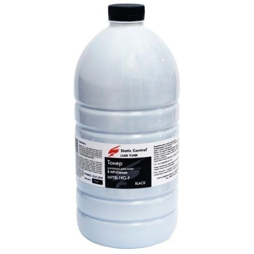 Тонер Static Control HP/Canon MPT8 Universal 1010/1012, 1кг (MPT8-1KG-P)