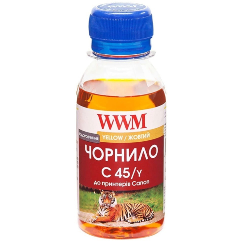Чернила WWM Canon CL-441/CL-446/CLI-451Y Yellow Water-soluble 100г (C45/Y-2)