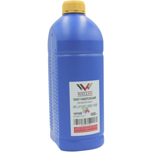 Тонер Welldo HP LJ P1560/1566/1600/1606, фасовка, 1кг Super Performance (UWDTH1102P-1)