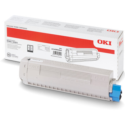 Тонер-картридж OKI MC853/873/883-7K BK (45862840) фото1