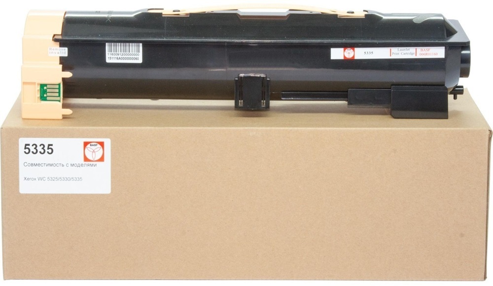 Тонер-картридж BASF Xerox WC 5325/5330/5335 Black 006R01160 (KT-WC5325-006R01160) фото1