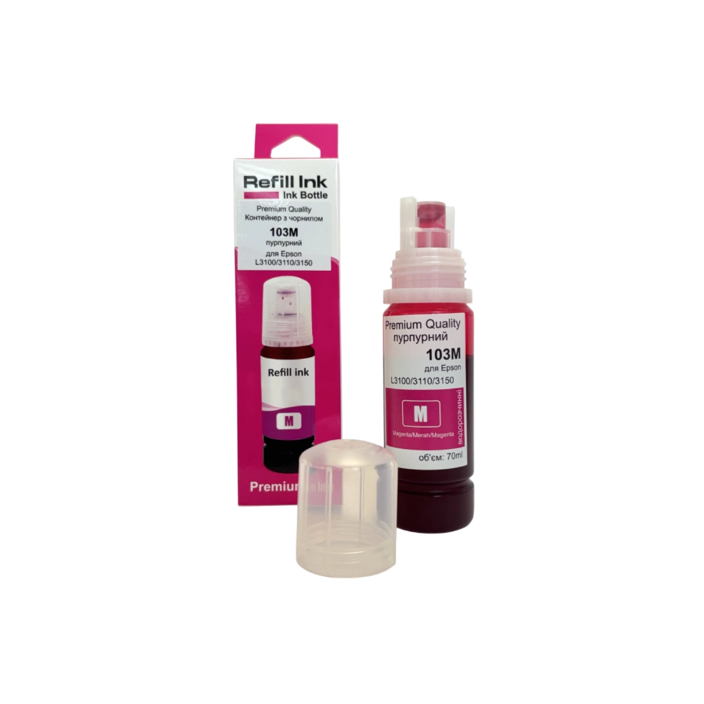 Чернила Premium Quality Epson 103M 70мл Magenta (70264884) фото1