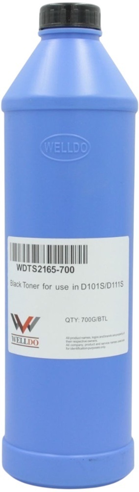 Тонер Welldo Samsung ML-2160/SCX-3400 , D101/ D111, 700г (WDTS2165-700) фото1