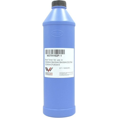 Тонер Welldo HP LJ P1560/1566/1600/1606/1530/1005/1006 Super Performance (WDTH1102P-1)