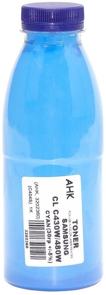 Тонер AHK Samsung SL-C430W/480W, 30г Cyan (3202360) фото1