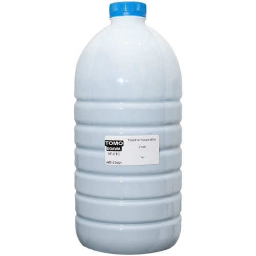 Тонер Tomoegawa Kyocera TK-5140/TK-8325, 1 kg CYAN (VF-03C-1)