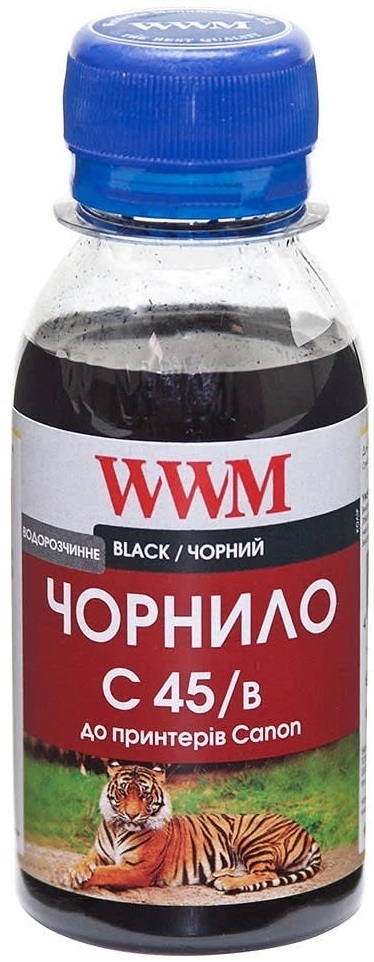 Чернила WWM Canon CLI451B Black Pigment 100г (C45/B-2) фото1