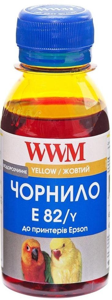 Чернила WWM Epson Stylus Photo T50/P50/PX660 Yellow Pigment 100г (E82/Y-2) фото1