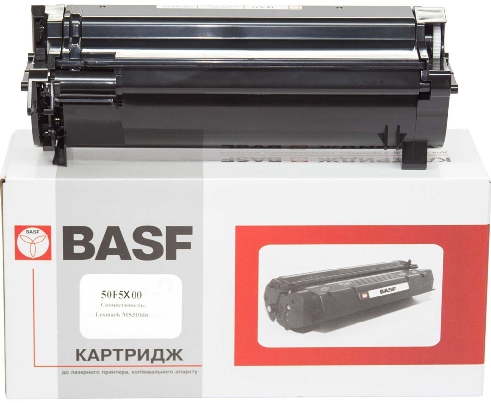 Тонер-картридж BASF Lexmark MS410/510/510 , 50F5X00 Black (BASF-KT-50F5X00) фото1