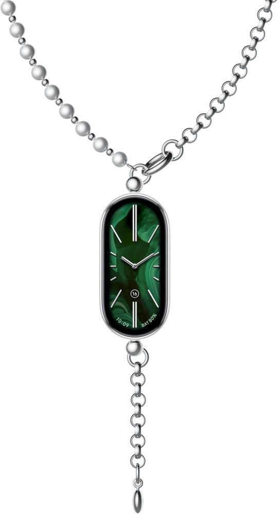 Ремінець Xiaomi Pearl-chain Pendant BHR07YCGL Срібно-сірий фото1