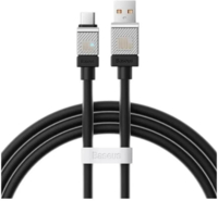 Кабель Baseus USB-Type-C 100W 20V 5A 1m (CAKW000601)чорний