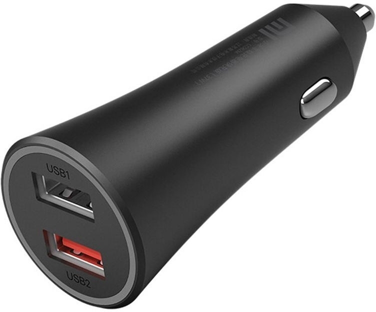 Автомобільний зарядний пристр. Mi Car Fast Charger 37W фото1
