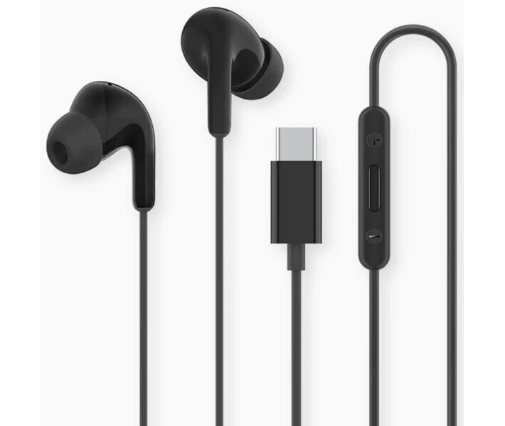 Навушники Xiaomi Type-C Earphones (BHR8930GL) Black фото1
