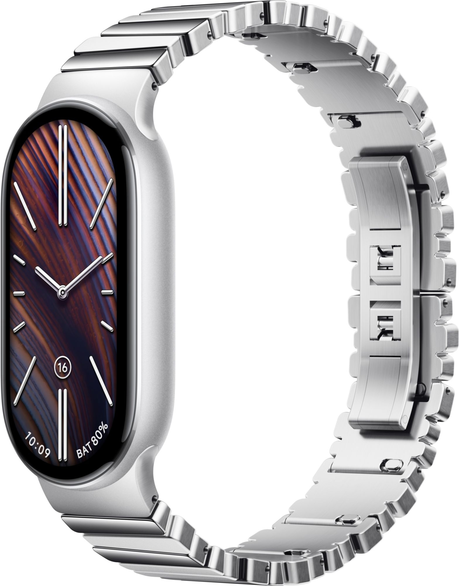 Ремінець Xiaomi Asymmetrical Metal Strap BHR07YHGL Срібний фото1