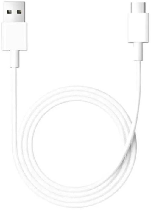 Кабель Xiaomi USB-A to USB-C Cable 3A 1m (BHR087GGL) білий фото1