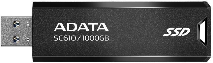 SSD накопичувач ADATA SD610 1TB USB 3.2 (SC610-1000G-CBK/RD) фото1