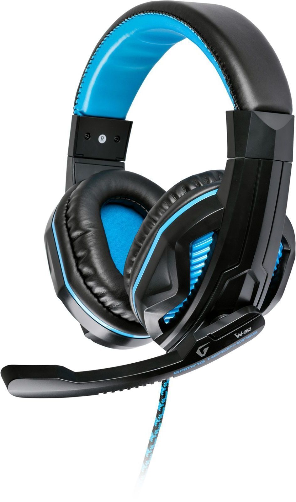 Ігрова гарнітура Gemix W-360 Black-Blue фото1