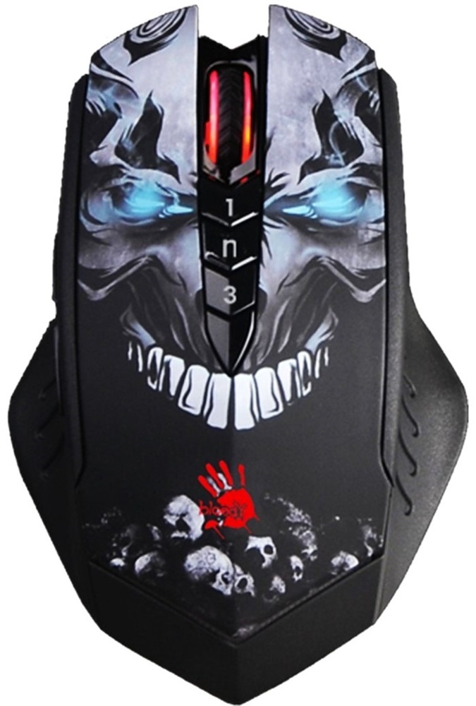 Игровая мышь A4Tech Bloody R80 Plus Wireless Skull (4711421977326) фото1