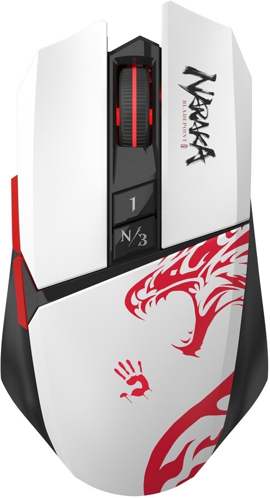 Игровая мышь A4Tech Bloody R36 Ultra Wireless Naraka (4711421002219) фото1