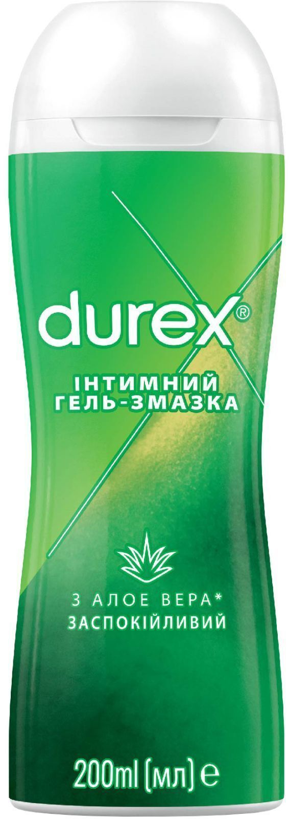Интимный гель-смазка Durex Play Aloe Vera из алоэ вера (лубрикант) 200 мл (4820108005310) фото1