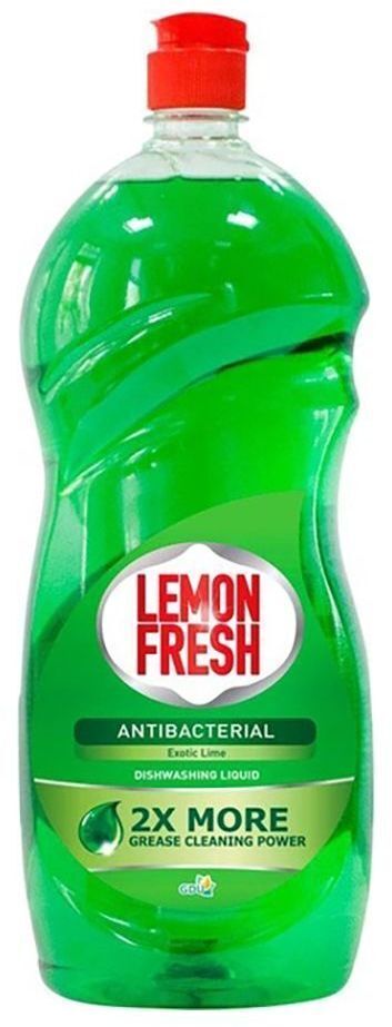 Средство для ручного мытья посуды Lemon Fresh Лайм 1.5 л (4820167000042) фото1