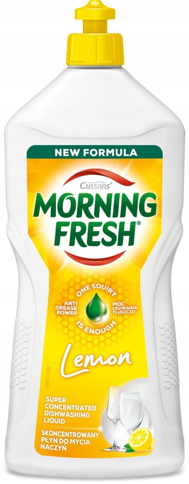 Средство для ручной мойки посуды Morning Fresh Lemon 900 мл (5900998022686/8998103018843) фото1
