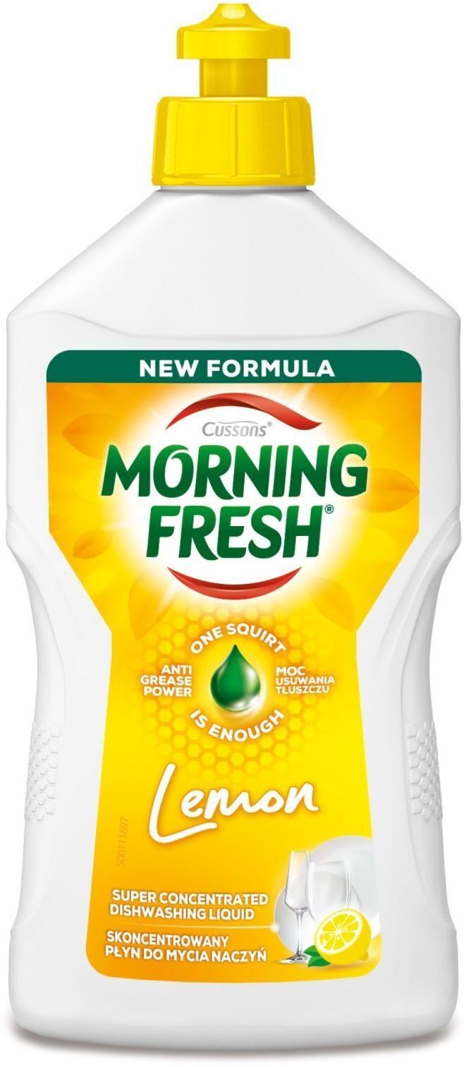 Средство для ручной мойки посуды Morning Fresh Lemon 400 мл (5000101509612/8998103018805) фото1