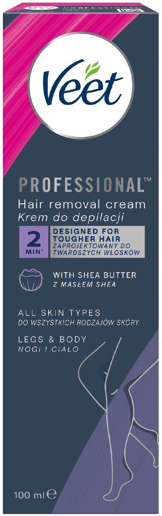 Крем для депиляции Veet Professional для всех типов кожи с маслом ши 100 мл (5900627099034)