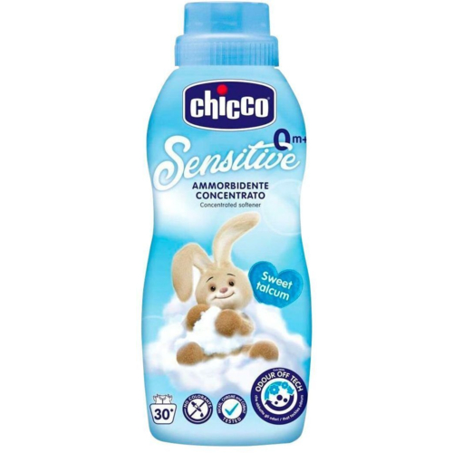 Кондиционер для белья Chicco Sensitive Sweet Talcum смягчитель тканей 750 мл (8058664103126)