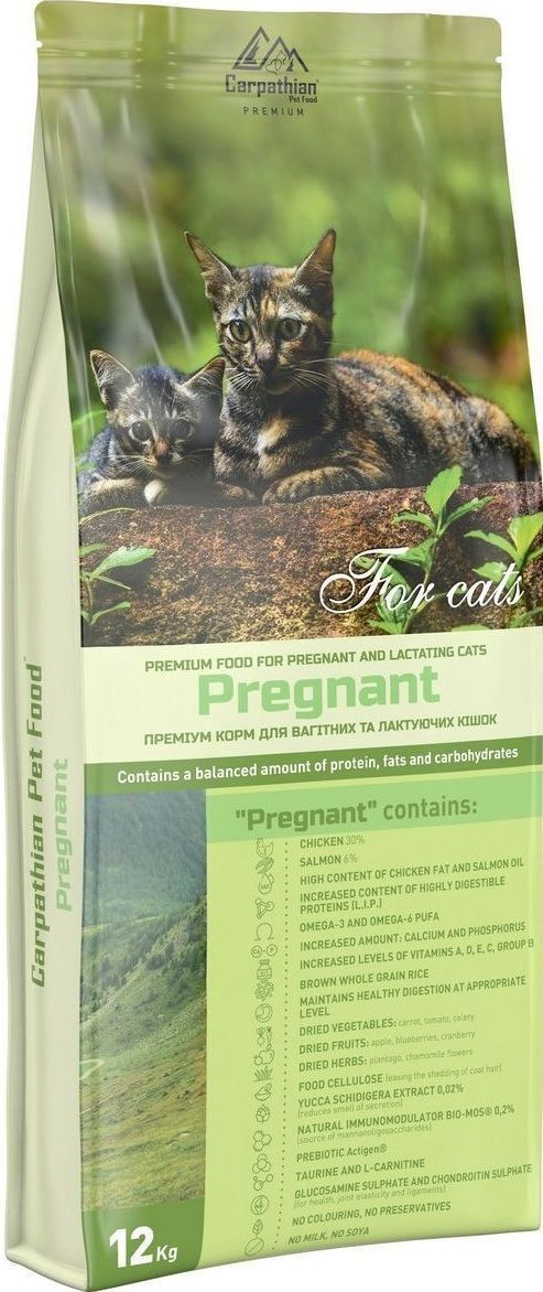 Сухой корм для кошек Carpathian Pet Food Pregnant 12 кг (4820111140794) фото1