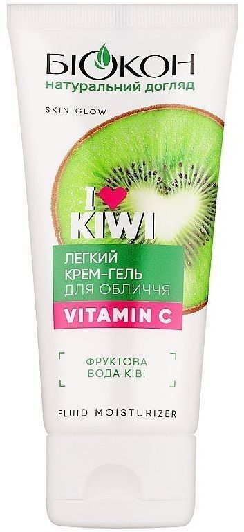 Крем для лица Биокон I Love Kiwi С витамином С 60 мл (4823110302934) фото1