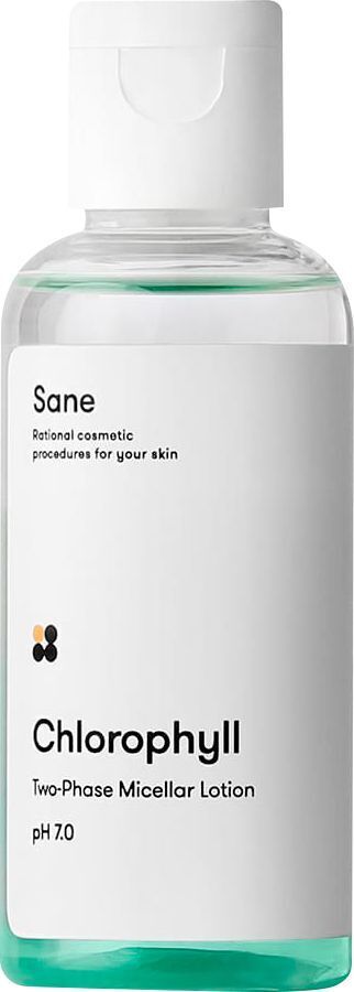 Міцелярна вода Sane Chlorophyll Two-Phase Micellar Lotion Двофазна 50 мл (4820266830335) фото1